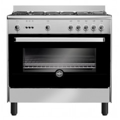 La Germania M9 5C 31 E X1 GN Κουζίνα Αερίου 101lt με Εστίες Αερίου Π89.5εκ. Inox La Germania M9 5C 31 E X1 GN Κουζίνα Αερίου 101lt με Εστίες Αερίου Π89.5εκ. Inox